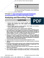 Fundamental Accounting Principles 21st Edition Wild Solutions Manual