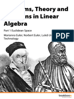 Problems Theory and Solutions in Linear Algebra