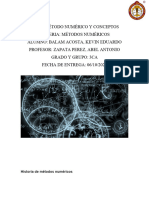 Tema y Conceptos de Metodos Numericos
