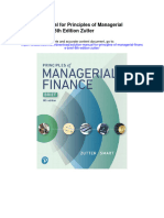 Solution Manual For Principles of Managerial Finance Brief 8th Edition Zutter