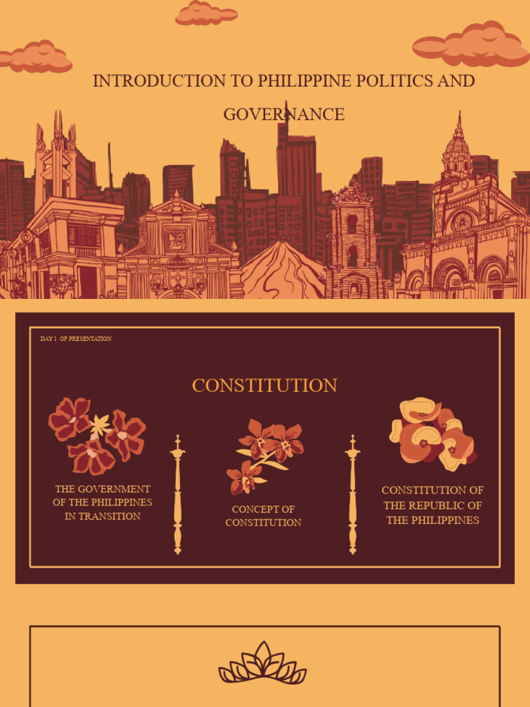 Philippine Politics and Governance Overview | PDF | Rule Of Law ...