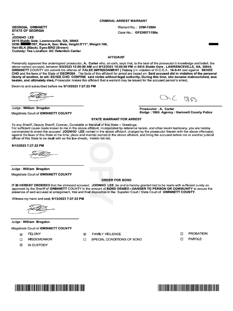 Check Warrants Nyc