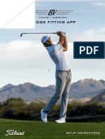 Vokey Wedge Fitting App Setup Instructions