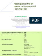 mammogenic pharmacology