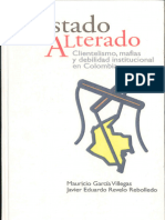 Clientelismo, Mafias y Debilidad Institucional en Colombia, Mauricio García Villegas & Javier Eduardo Revelo Rebolledo