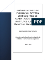 Anexo 041 - Guiìa Del Modelo de Evaluacioìn Externa