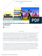 La Intersección de Los Videojuegos y El Ocio Físico en Los Metaversos