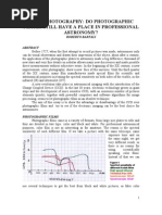 Download Photographic Plates vs CCD in Astronomy by api-3733788 SN6715280 doc pdf