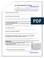 Controle 1 - 12 S1 PC 1bac FR (WWW - AdrarPhysic.Fr) - 1