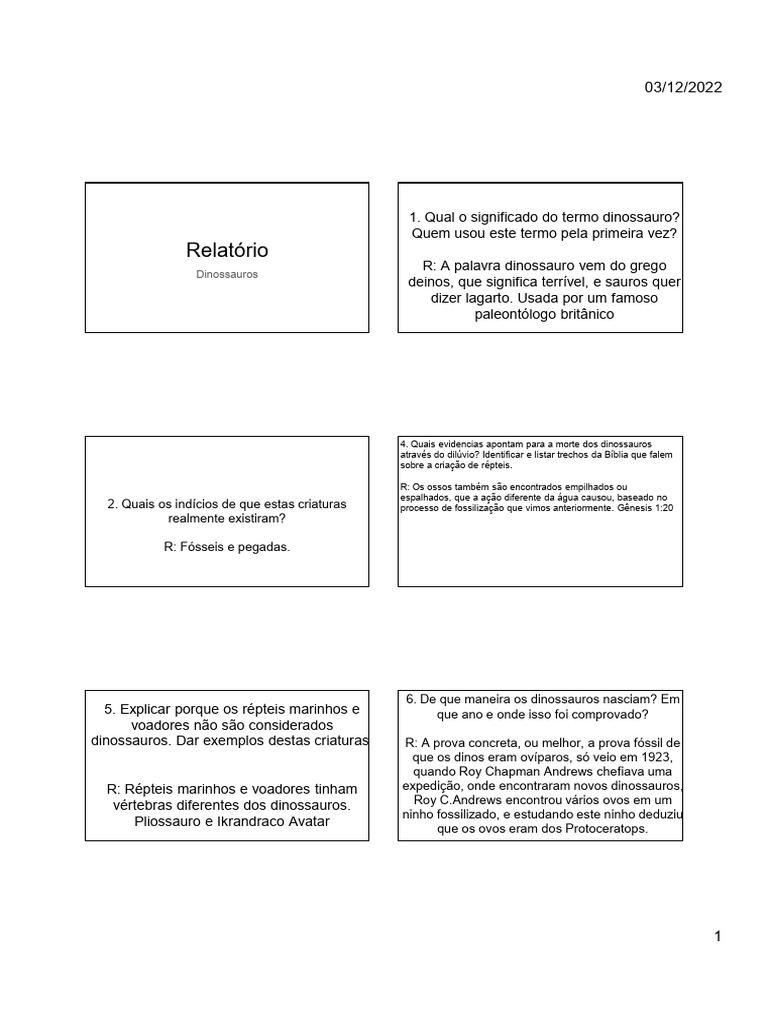 Dinossauros Pdf