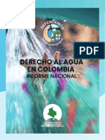 Dereccho Al Agua en Colombia (Informe Nacional)