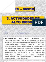 Actividades de Alto Riesgo