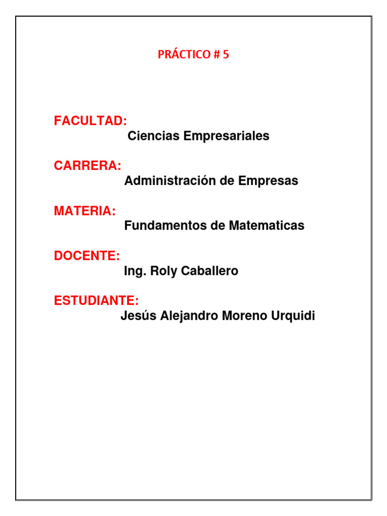 Práctico 5 PDF