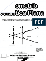 4geometría Analítica (La Parábola) - Texto Eduardo Espinoza Ramos