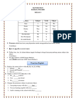 Rangkuman B, Inggris Kelas 3