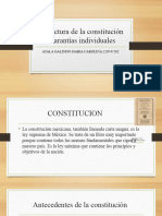 Estructura de La Constitucion y Garantias Individuales