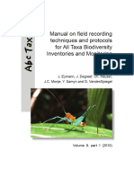 Manual Field Recording 1