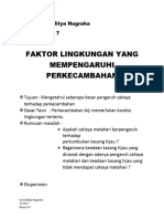 Laporan Kecambah Biologi