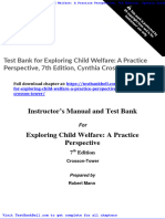 Test Bank For Exploring Child Welfare A Practice Perspective 7th Edition Cynthia Crosson Tower