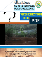 Reconocemos Tipos de Identidad