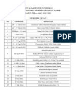 Jadwal Kalender Pendidikan 2021-2022