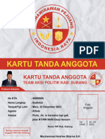 Kartu Anggota 