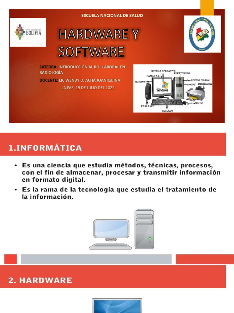 Hardware y Software PDF