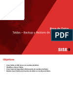 Presentación 1.5 Tablas - Backup y Restore de Base de Datos