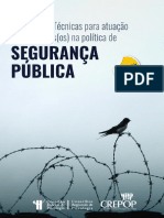 REFERÊNCIAS TÉCNICAS PARA ATUAÇÃO DE PSICÓLOGAS(OS) NA POLÍTICA DE SEGURANÇA PÚBLICA