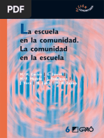 La Escuela en La Comunidad. - Montserrat Castro Rodriguez