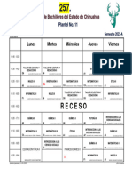 Receso: Colegio de Bachilleres Del Estado de Chihuahua