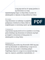 Filipino Ekonomiya Research
