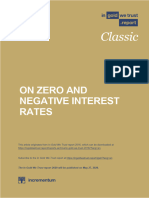 2016 - 2 On Zero and Negative Interest Rates