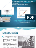 Sistema de Fuerzas Coplanares