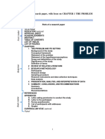 Lesson 4 Parts of A Research Paper With Focus On CHAPTER 1