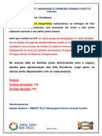 9 Entrega de Materiais (2º Inicial e Final Todos)