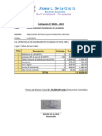 Cotización #20-2022