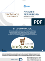 Analisis Persaingan PT Sidomuncul (PPM)