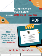 Uji Kompetensi Lebih Mudah Dan Efektif Dengan SKKNI 21 TH. 2022