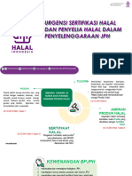 Urgensi Sertifikasi Penyelia Halal Dan Perubahan SKKNI BPJPH