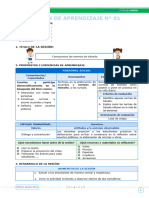 Sesiones de Aprendizaje - EDA VII Semana 1 - Editora Quipus Perú