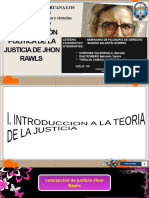 LA CONCEPCIÓN POLÍTICA DE LA JUSTICIA DE JHON RAWLS.