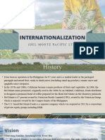 Internationalization (Del Monte Pacific LTD)