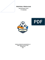PROPOSAL PENGAJUAN Futsal 2023