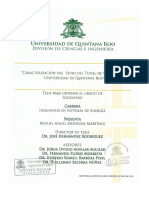 Caracterizacion Del Flujo Del Tunel de Viento de La Universidad de Quintana Roo - Mendoza - 2019