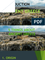 Lesson 1. Greek Arts and Literature Continuation
