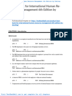 Test Bank For International Human Resource Management 6th Edition by Dowling