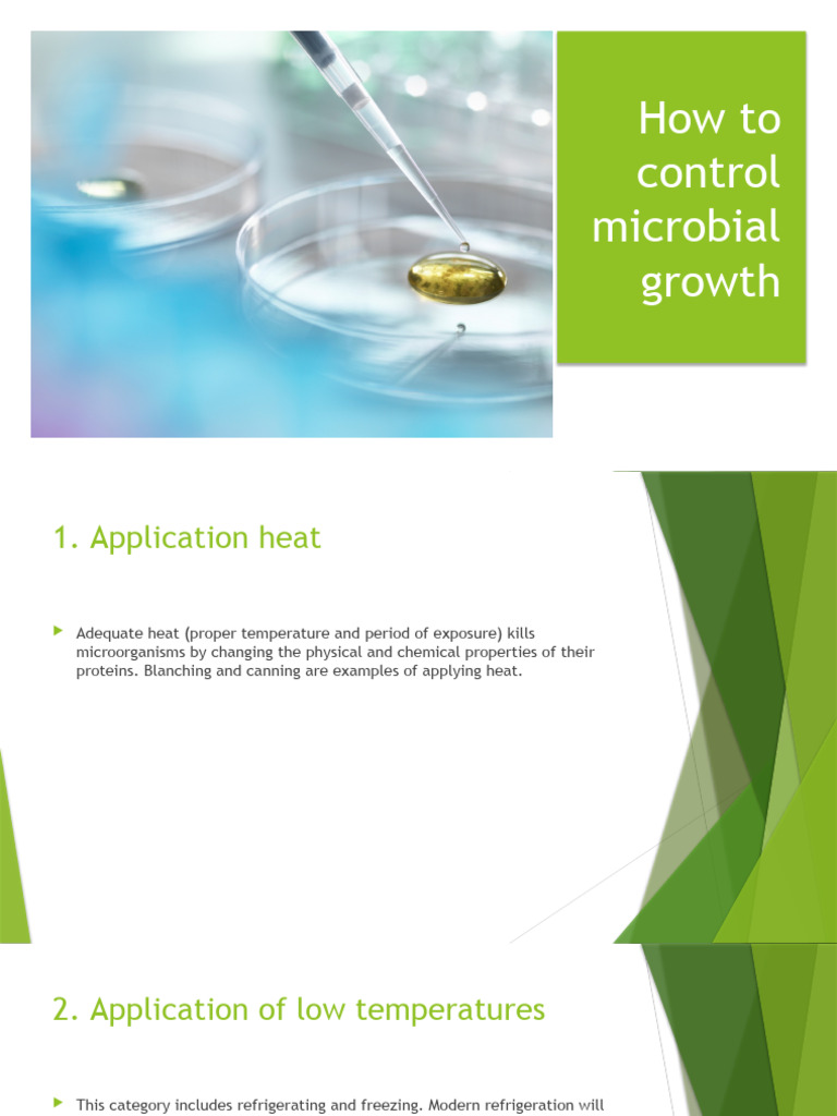 How to Control Microbial Growth PDF