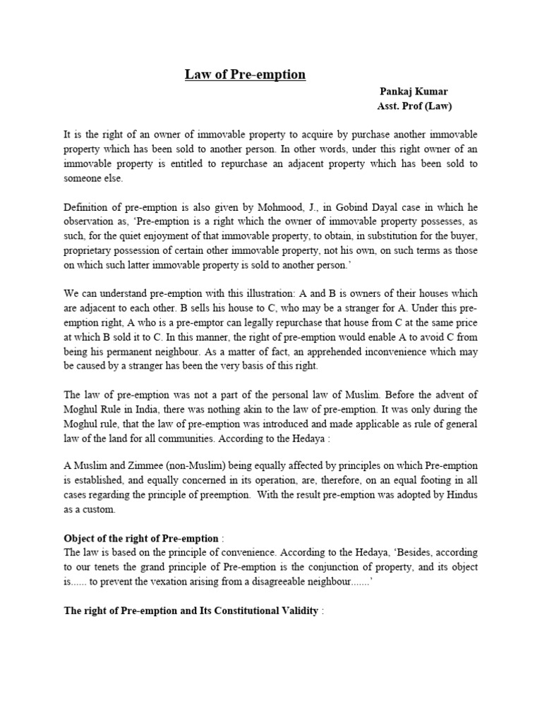 law-of-pre-emption-muslim-law-pdf-property-constitution