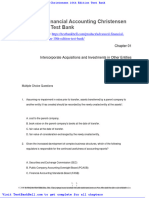 Advanced Financial Accounting Christensen 10th Edition Test Bank